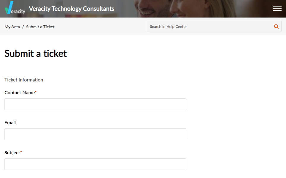 Veracity's New Help Desk is Now Live!