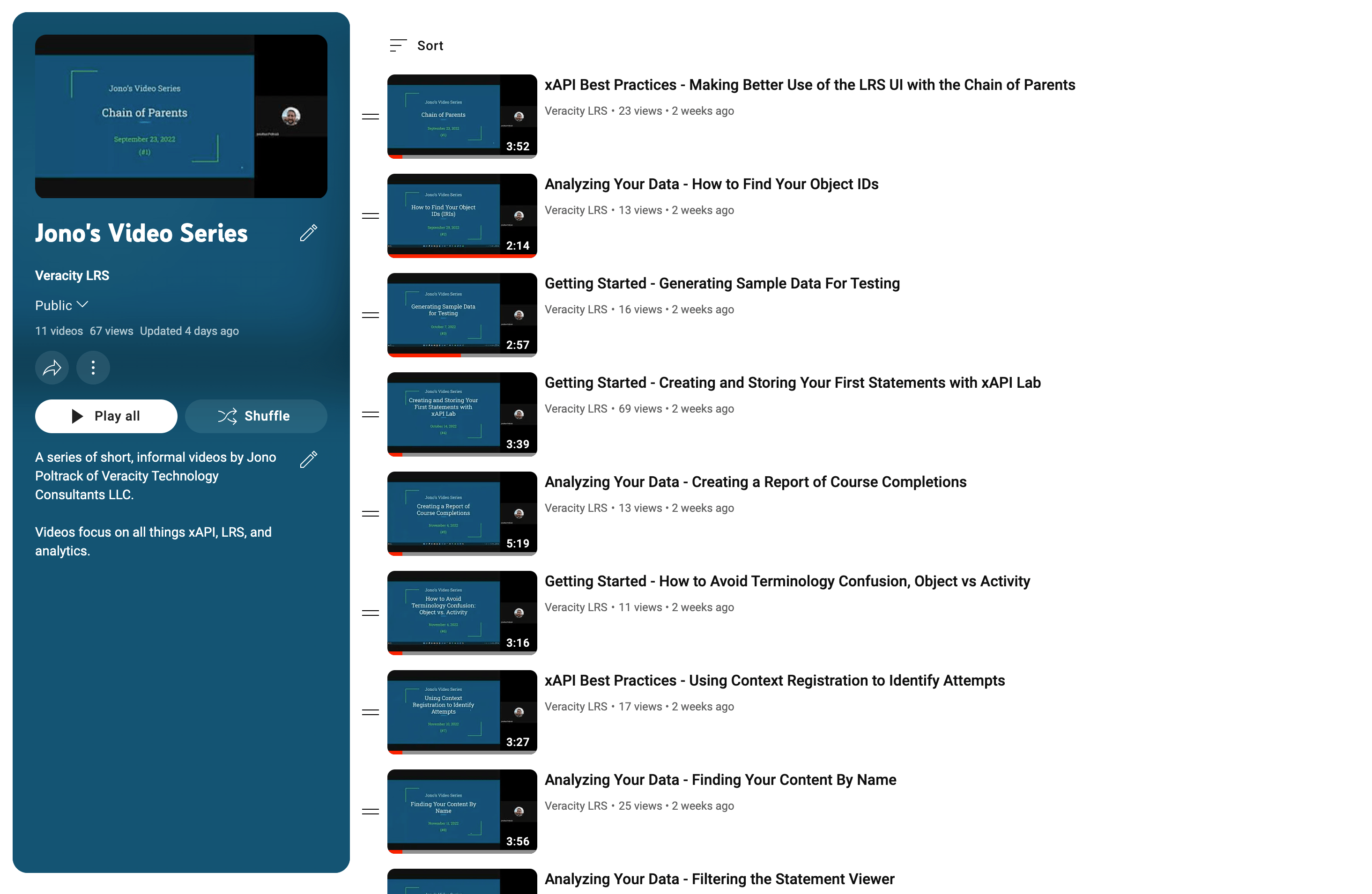 New xAPI & LRS Best Practices Video Series